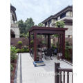 Aluminium Gazebo dak gemotoriseerd louver outdoor pergola